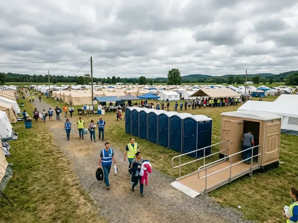 disaster-relief-camp-restrooms-010 — frequently asked questions, Dumpster & Portable Bathrooms Rental in Wanchese, NC